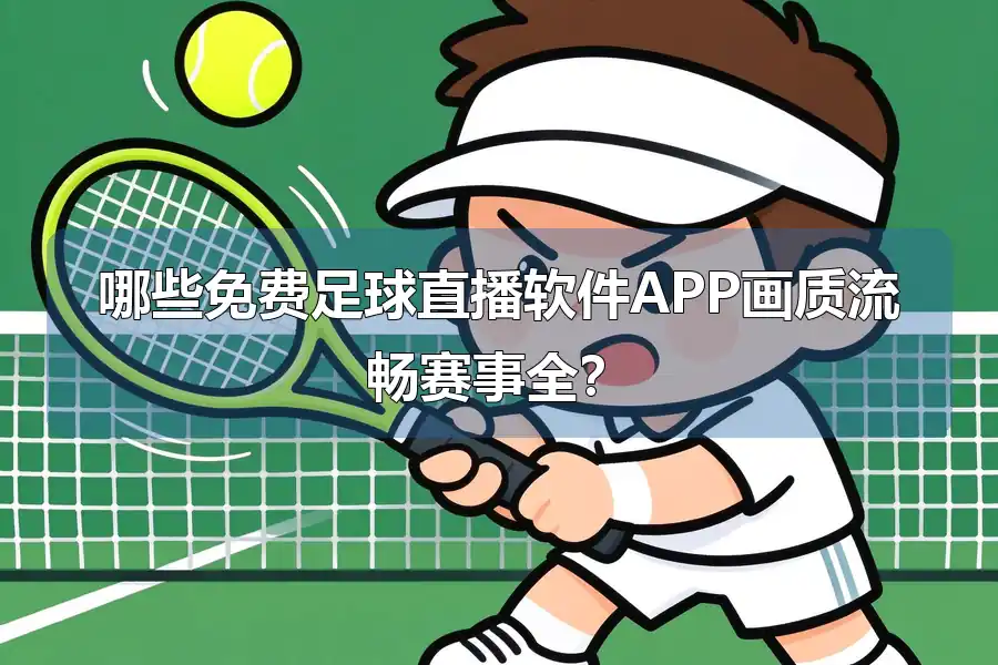 哪些免费足球直播软件APP画质流畅赛事全？